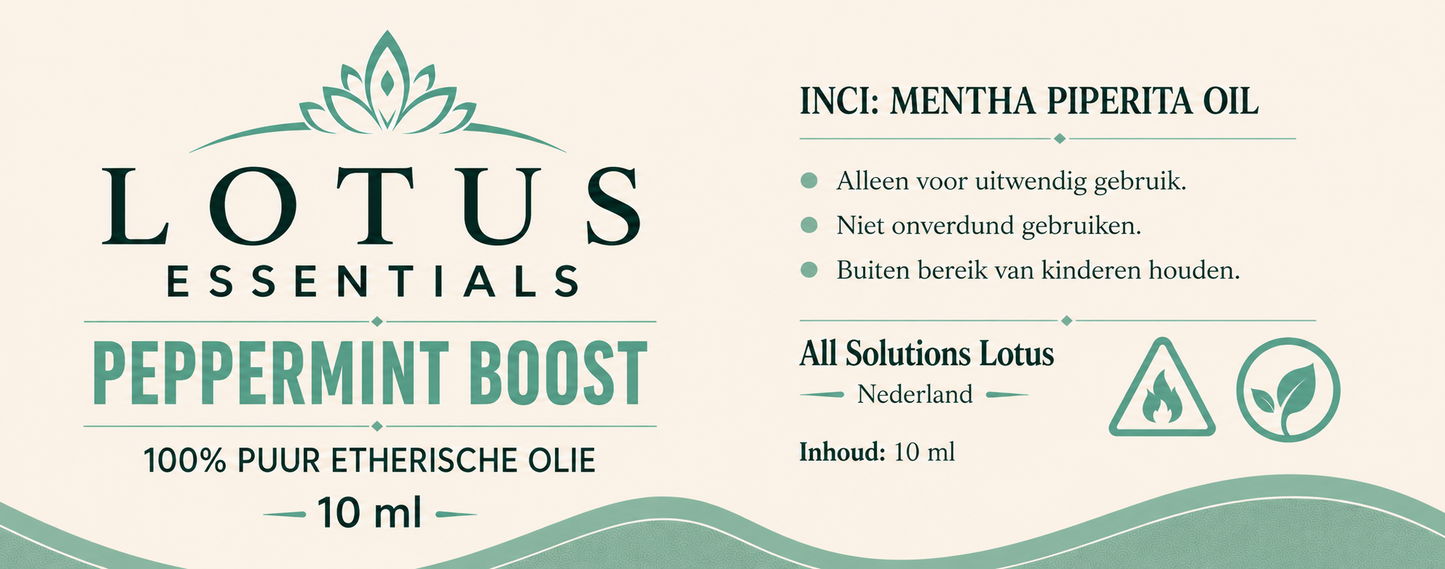 Lotus Essentials Peppermint Boost