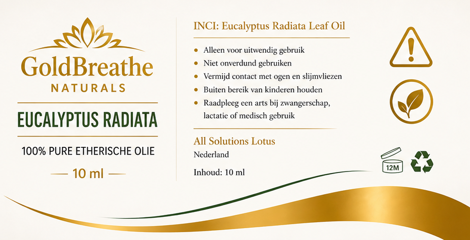 GoldBreathe Naturals Eucalyptus Radiata