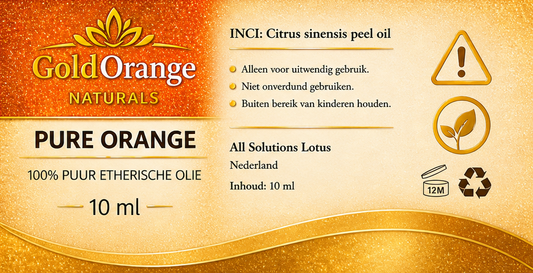 GoldOrange Naturals Essential Oil - 100% Pure
