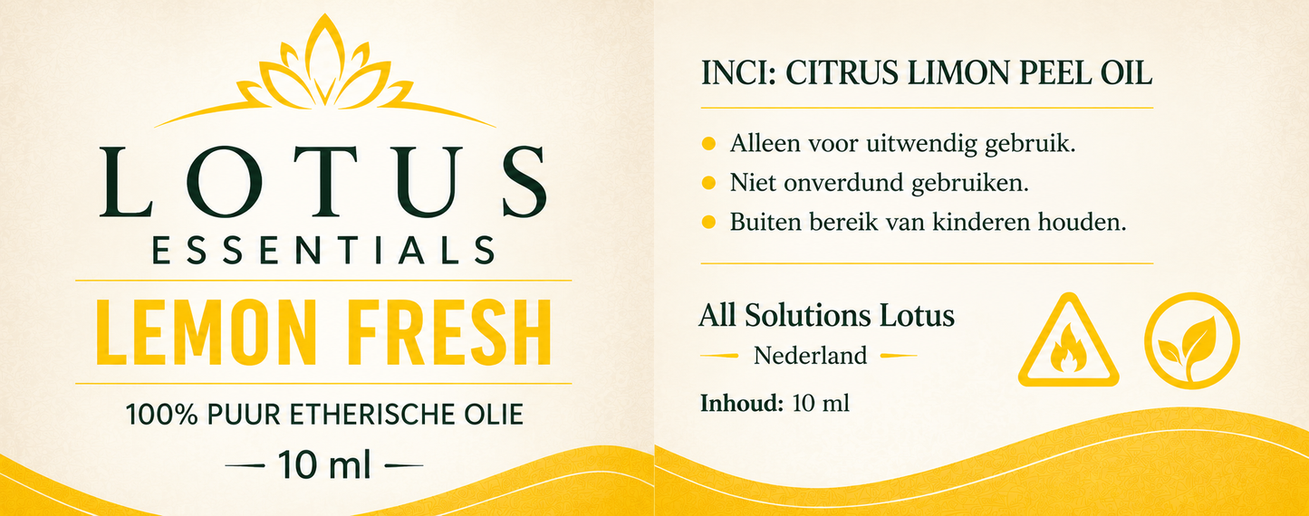 Lotus Essentials Lemon Fresh