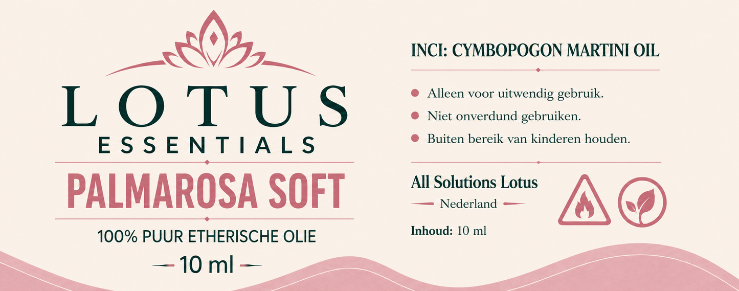 Lotus Essentials Palmarosa soft
