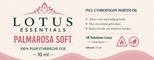 Lotus Essentials Palmarosa soft